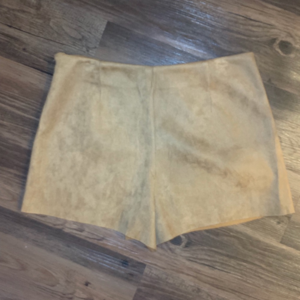 Suede Skort - image 5